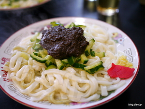 じゃじゃ麺（中） - 白龍のじゃじゃ麺
