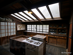 台所 - 旧安田楠雄邸庭園を見学