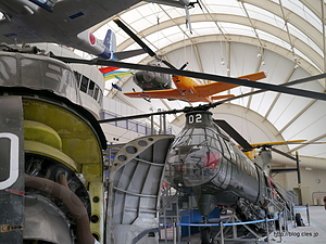 所沢航空発祥記念館内 - 所沢航空発祥記念館でまたもやエンジン充