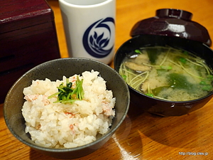 へっつい、味噌汁 - 酒の穴（ディナー編）