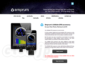 UltiMate GPS - iPodtouch にGPSを追加できる 「UltiMate GPS」