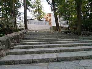 式年遷宮の準備が進められている古殿地 - 伊勢神宮 皇大神宮（内宮）