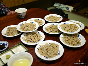 皿そば（１人前５枚） - 五萬石 本店