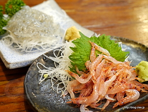 生桜えび・生しらす - 魚河岸丸天で巨大なかき揚げ丼に挑む