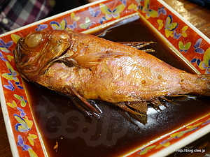 煮魚（時価） - 魚河岸丸天で巨大なかき揚げ丼に挑む