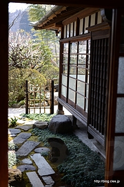 旧民家からの庭 - 高尾駒木野庭園
