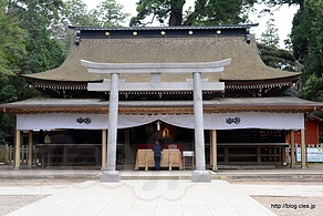 拝殿 - 鹿島神宮