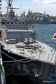 掃海艇 えのしま MSC-604 - よこすかYYのりものフェスタ2013（海上自衛隊横須賀地方総監部）