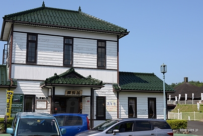 資料館 - 加悦SL広場でSL充