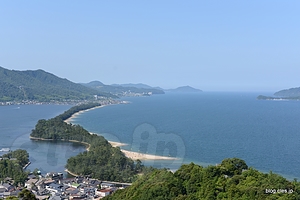 全景 - 天橋立で日本三景制覇！