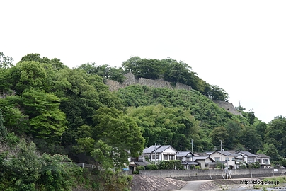 城外からの眺め２ - 津山城跡を散策