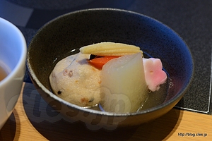 揚げと夏野菜の炊き合わせ - 京豆冨不二乃