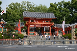 西楼門 - 八坂神社に寄り道