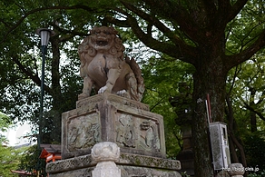 狛犬 - 八坂神社に寄り道