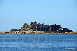軍艦島（端島） - 軍艦島に上陸