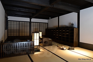 建物内 - 出島は陸続きになっていた