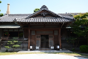 表玄関 - 旧伊藤伝右衛門邸