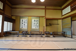 本座敷 - 旧伊藤伝右衛門邸