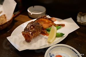 ぼてこ（カサゴ）唐揚げ - ぼてこでぼてこを食べる