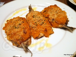 いわしのベッカフィーコ - 三笠バルでトリッパ煮込みを食べまくってきた