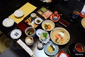 朝食 - 茶寮宗園の朝食