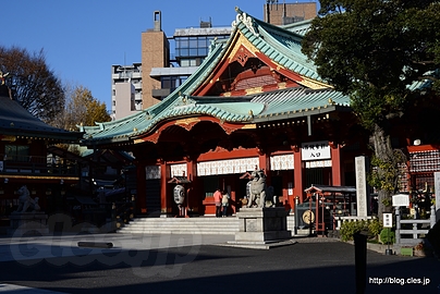 御神殿 - 師走の神田明神