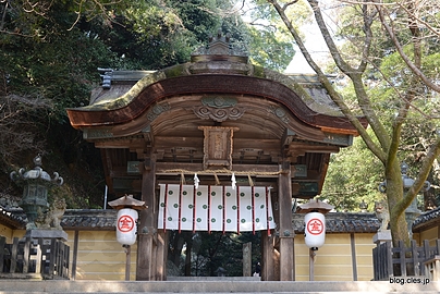 賢木門 - こんぴらさんの石段で運動不足を解消