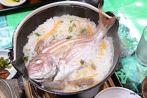 南予風鯛めし 炊きあがり！ - 鯛飯は南予風？中予風？