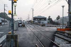 土電 清和学園前～一条橋 - 日本最短駅間？