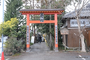 発心の門 - お遍路さんの出発点、第1番札所 霊山寺