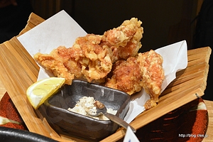 紀州うめどりの唐揚げ - 銀座で近大マグロを食べる