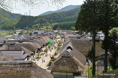 重伝建の町並み - 大内宿を散策