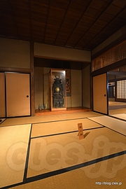 中の間 - 大内宿を散策