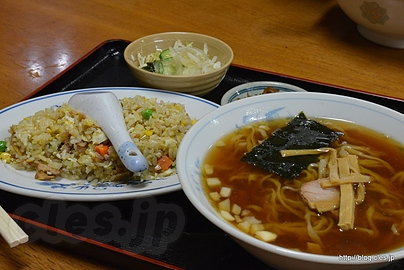 チャーハンセット - 精養軒で佐野ラーメン