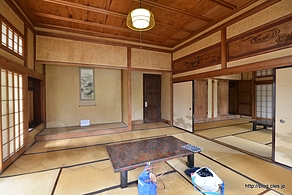 和室は米軍に接収されたときに・・・ - 土壁の洋館「旧石川組製糸西洋館」