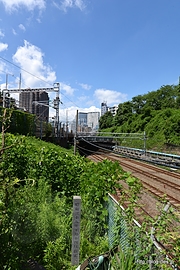 東海道新幹線と山手線 - 沢庵石と鉄道の父と国学四大人