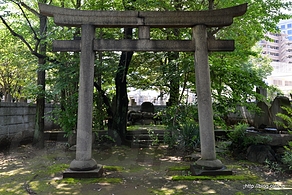 賀茂真淵の墓 - 沢庵石と鉄道の父と国学四大人