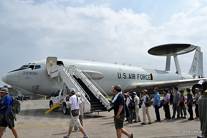 E-3C セントリー（80-0139） 全体 - さらに AWACS 機（E-3C セントリー）内部を見学 