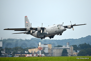 C-130H（1663 374 AW）の離陸 - 横田基地日米友好祭 2014 に行ってきた