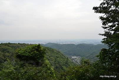 稲荷山コース見晴台 - 高尾山から相模湖へ（稲荷山コース～５号路～城山茶屋）