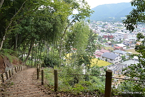 急な下り坂が続く - 高尾山から相模湖へ（城山茶屋～善勝寺）