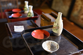 杯と徳利 - 小原宿本陣