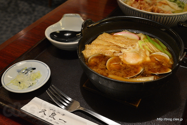 味噌煮込み川幅うどん - 今日のシメは「川幅うどん」