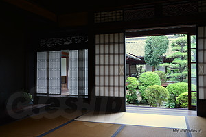 奥座敷 - 木蝋資料館（上芳我家住宅）