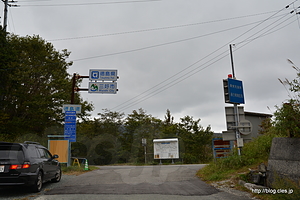 京柱峠 - 酷道ヨサク (R439) と京柱峠