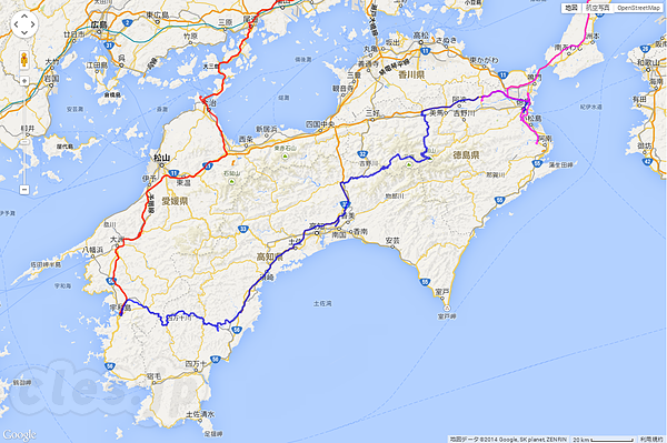 四国旅行 2014年10月 - 2泊4日の四国旅行から帰ってきました