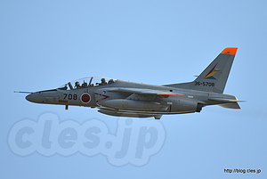 ウェザーチェックフライト中の T-4 - 入間航空祭 2014 に出撃（入場～WX C'k FLT編）