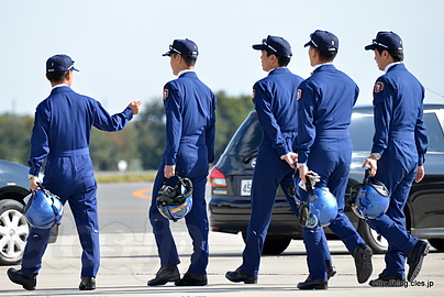 ドルフィンライダー（パイロット） - 入間航空祭 2014 に出撃（ブルーインパルス編）
