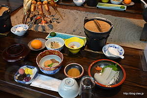 祖谷の郷土料理 - ランチは祖谷そばと郷土料理で