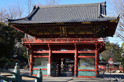 楼門 - 根津神社